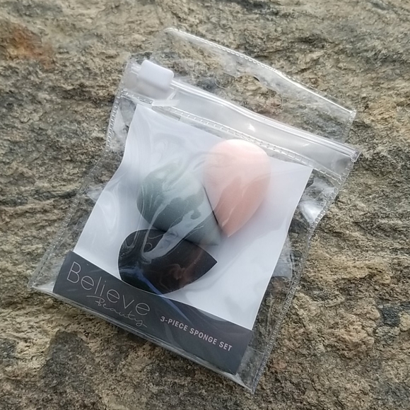 Believe Beauty 3 - Piece MakeUp Sponge Set - Picture 3 of 6